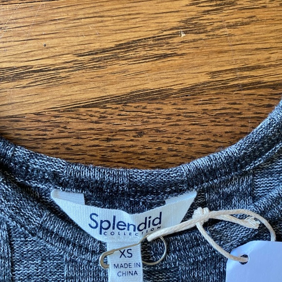 New Splendid Grey Tank Top - Picture 3 of 6